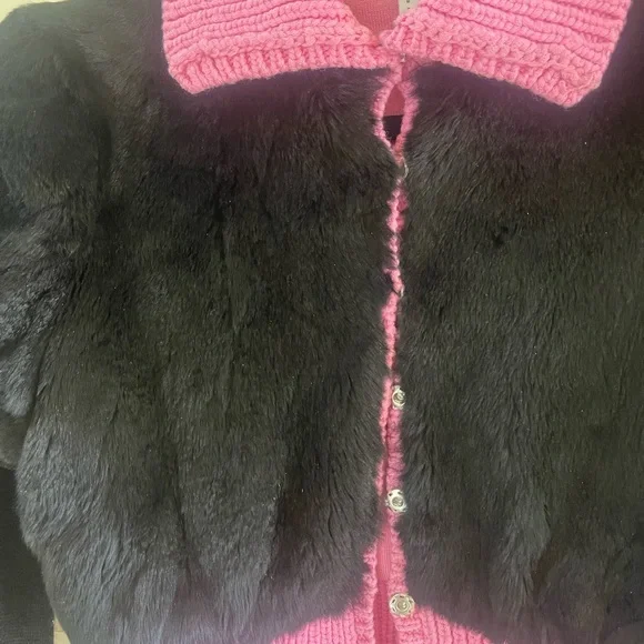 IISLI PINK & BLACK JACKET